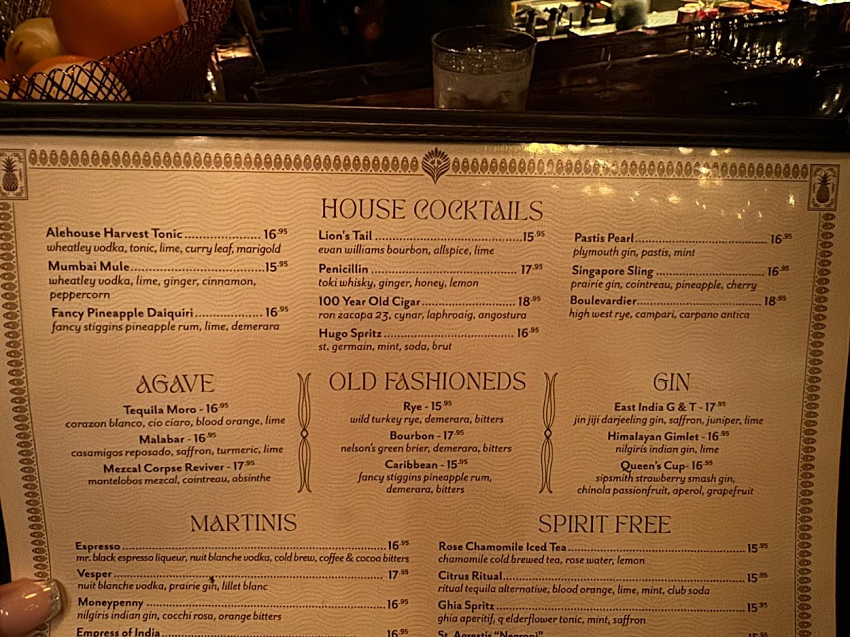 Armitage Alehouse Menu - Image 5